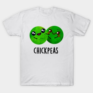 Chick Peas Funny Girl Pea Pun T-Shirt